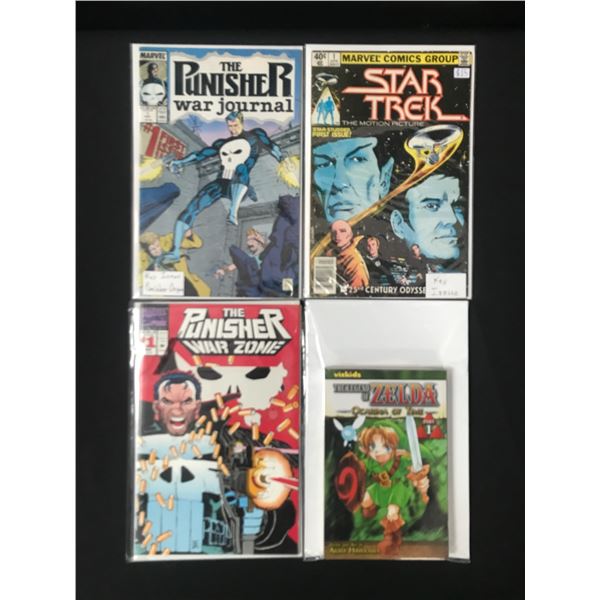 LOT OF 4 COMICS 3 X #1'S - VARIOUS TITLES