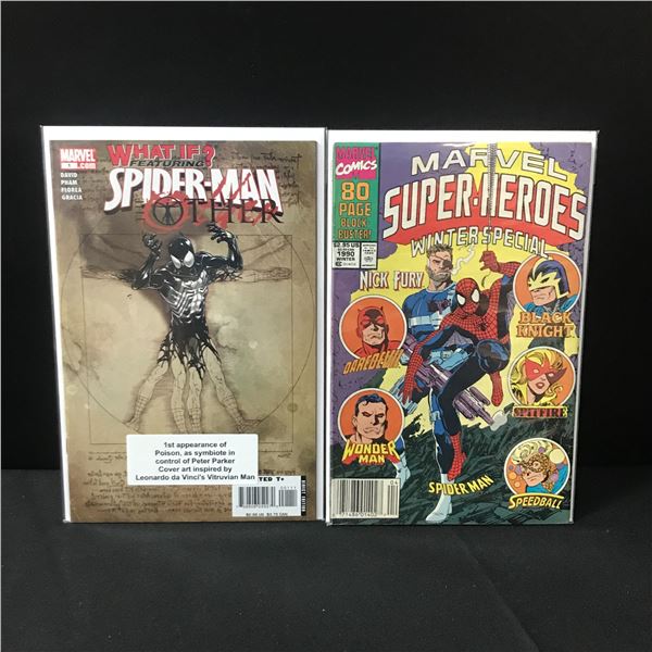 LOT OF 2 MARVEL COMICS