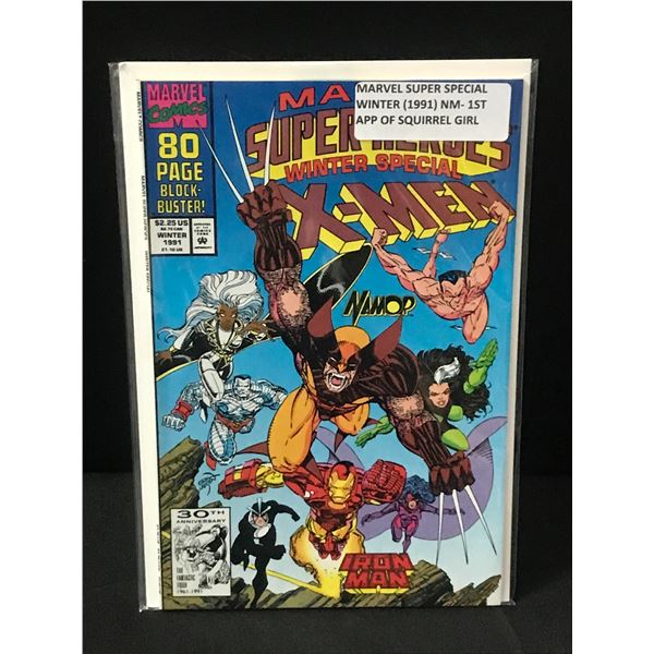 MARVEL SUPER SPECIAL WINTER (1991) 1ST APP SQUIRREL GIRL