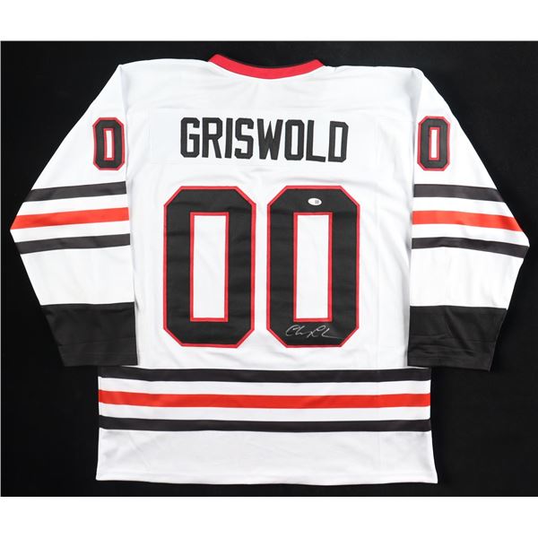 CHEVY CHASE SIGNED GRISWOLD HOCKEY JERSEY - JSA COA