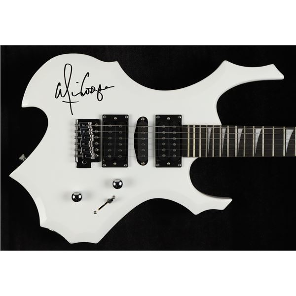 ALICE COOPER SIGNED ELECTRIC GUITAR (BECKETT COA)