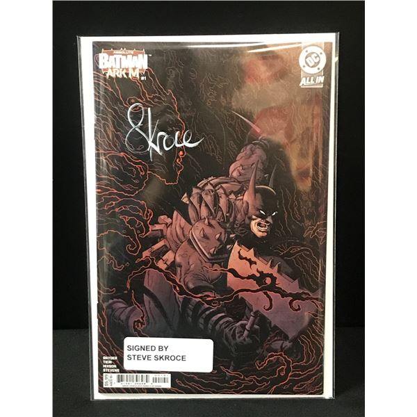ABSOLUTE BATMAN ARK M #1 SIGNED BY STEVE SKROCE - DC COMICS
