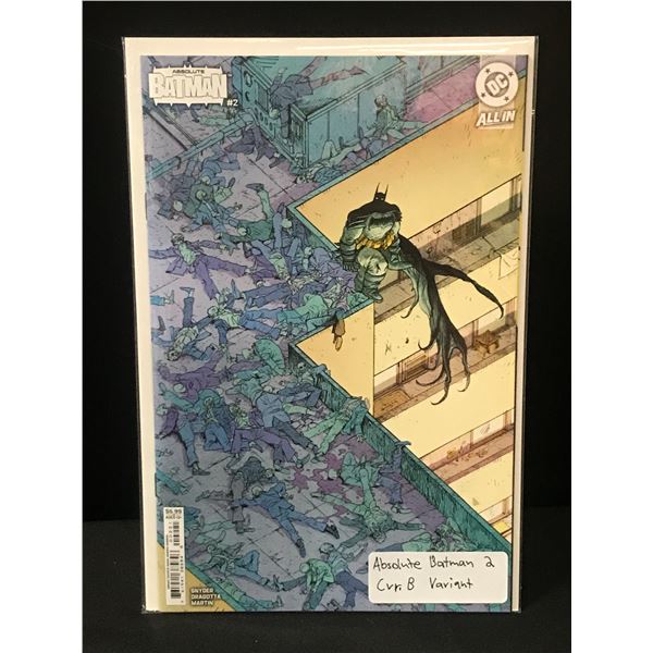 ABSOLUTE BATMAN #2 VARIANT ISSUE - DC COMICS