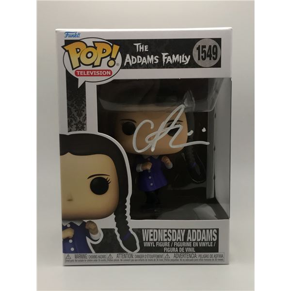 CHRISTINA RICCI SIGNED WEDNESDAY ADDAMS FUNKO POP - WWOC COA