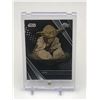 Image 1 : TOPPS CHROME BLACK  STARWARS NO.89 YODA
