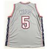 Image 1 : JASON KIDD SIGNED New Jersey NETS BASKETBALL JERSEY - BECKETT COA