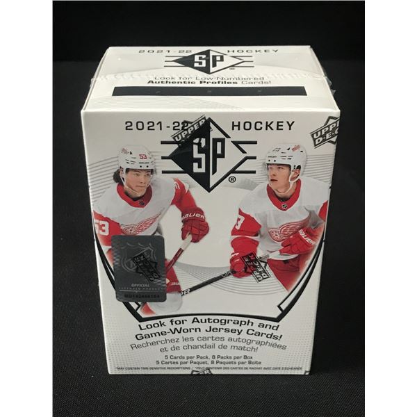 2021-22 UPPER DECK SP HOCKEY SEALED TRADING CARDS BOX