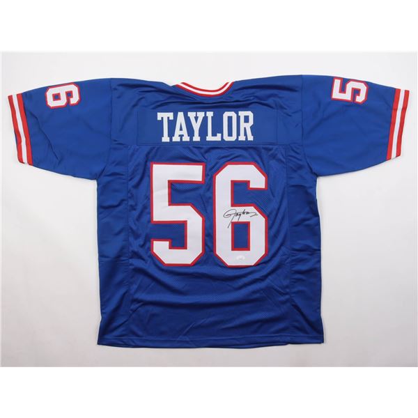 LAWRENCE TAYLOR SIGNED FOOTBALL JERSEY - JSA COA