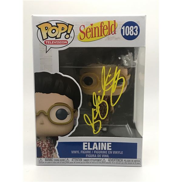 JULIE LOUIS DREYFUS SIGNED ELAINE SEINFELD FUNKO POP - KB COA