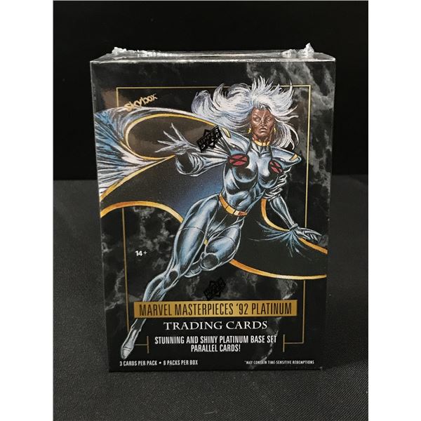 2024 UPPER DECK MARVEL MASTERPIECES '92 PLATINUM BLASTER BOX