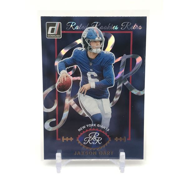 2025 PANINI DONRUSS JAXSON DART RATED ROOKIES RETRO TRADING CARD