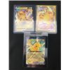 Image 1 : LOT OF 3 POKEMON TCG PIKACHU TRADING CARDS