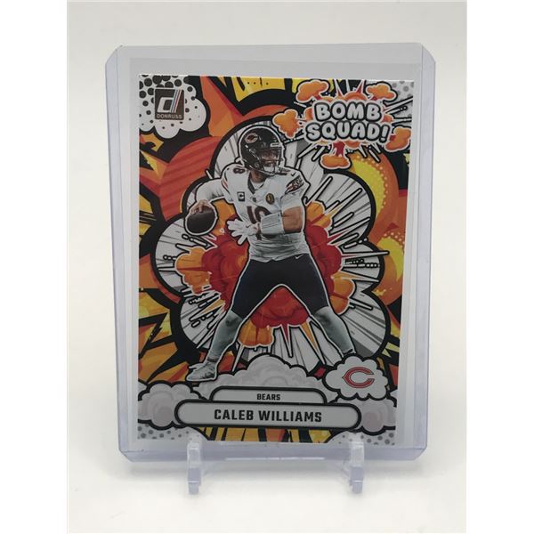 2025 PANINI DONRUSS FOOTBALL CALEB WILLIAMS BOMB SQUAD TRADING CARD