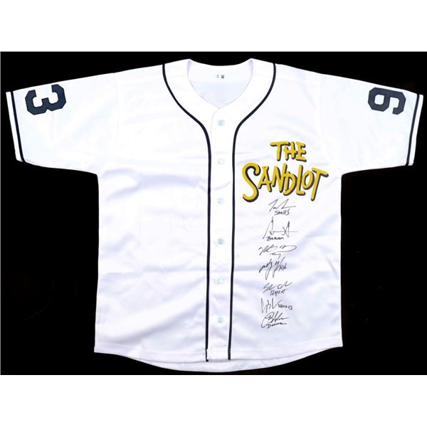 MULTI SIGNED SANDLOT KIDS JERSEY - BECKETT COA