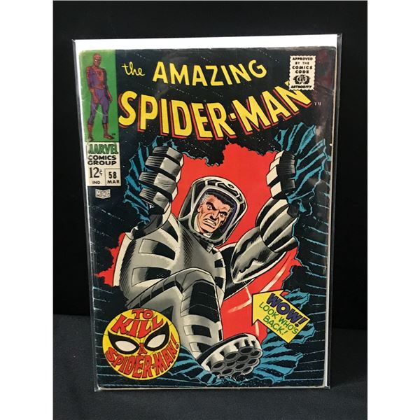 THE AMAZING SPIDERMAN #58 - MARVEL COMICS