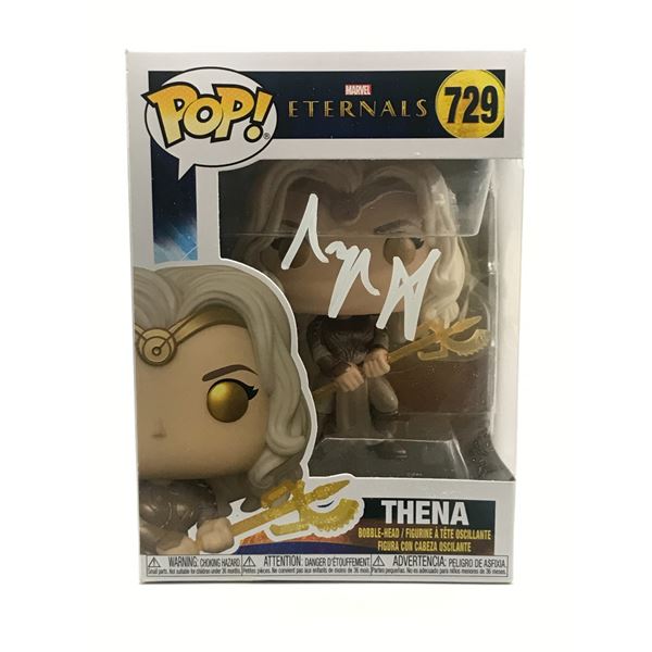 ANGELINA JOLIE SIGNED ATHENA FUNKO POP - KB COA