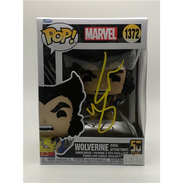 HUGH JACKMAN SIGNED WOLVERINE FUNKO POP - KB COA