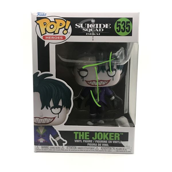 JARED LETO SIGNED THE JOKER FUNKO POP - KB COA