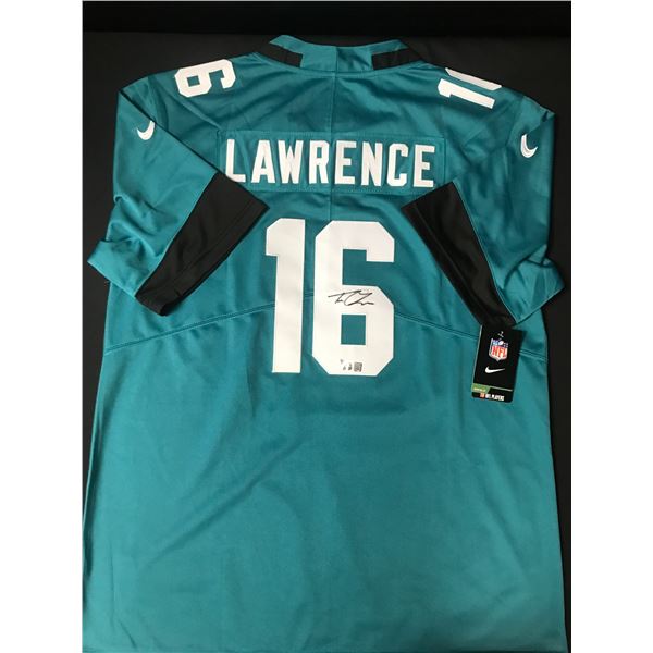 TREVOR LAWRENCE SIGNED JACKSONVILLE JAGUARS CUSTOM JERSEY - ACE COA