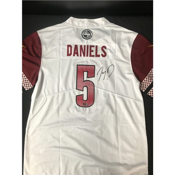 JAYDEN DANIELS SIGNED WASHINGTON COMMANDERS CUSTOM JERSEY - ACE COA