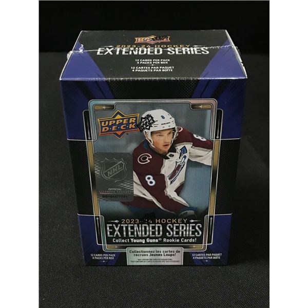 2023-24 UPPER DECK HOCKEY EXTENDED SERIES SEALED TRADING CARDS BOX