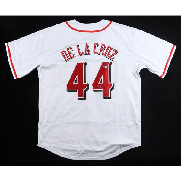 ELLY DE LA CRUZ SIGNED CINCINNATI REDS JERSEY - BECKETT COA