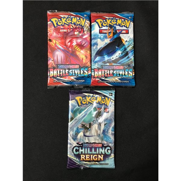 LOT OF 3 POKEMON TCG SCARLET & VIOLET JOURNEY TOGETHER SEALED BOOSTER PACKS
