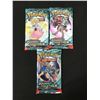 Image 1 : LOT OF 3 POKEMON TCG SCARLET & VIOLET JOURNEY TOGETHER SEALED BOOSTER PACKS