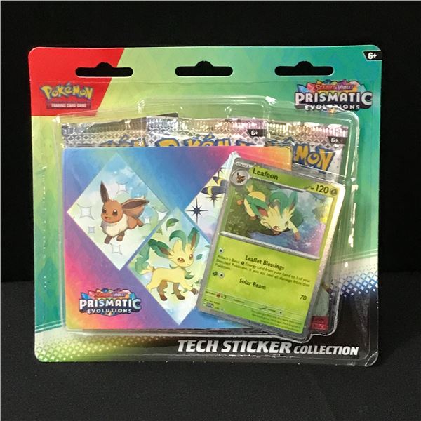 POKEMON TCG SCARLET & VIOLET PRISMATIC EVOLUTION TECH STICKER COLLECTION