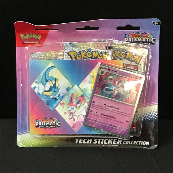 POKEMON TCG SCARLET & VIOLET PRISMATIC EVOLUTION TECH STICKER COLLECTION