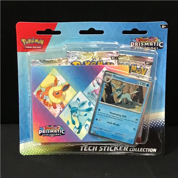 POKEMON TCG SCARLET & VIOLET PRISMATIC EVOLUTION TECH STICKER COLLECTION