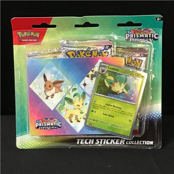 POKEMON TCG SCARLET & VIOLET PRISMATIC EVOLUTION TECH STICKER COLLECTION