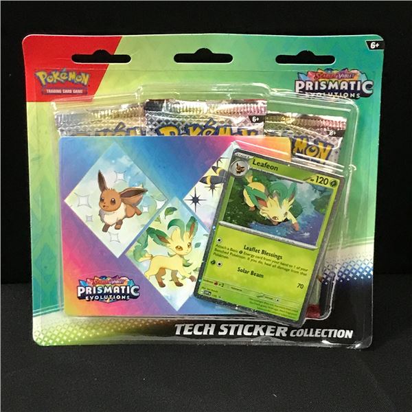 POKEMON TCG SCARLET & VIOLET PRISMATIC EVOLUTION TECH STICKER COLLECTION