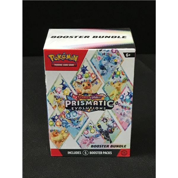 SEALED POKEMON TCG SCARLET AND VIOLET PRISMATIC EVOLUTION BOOSTER BUNDLE TRADING CARD BOX