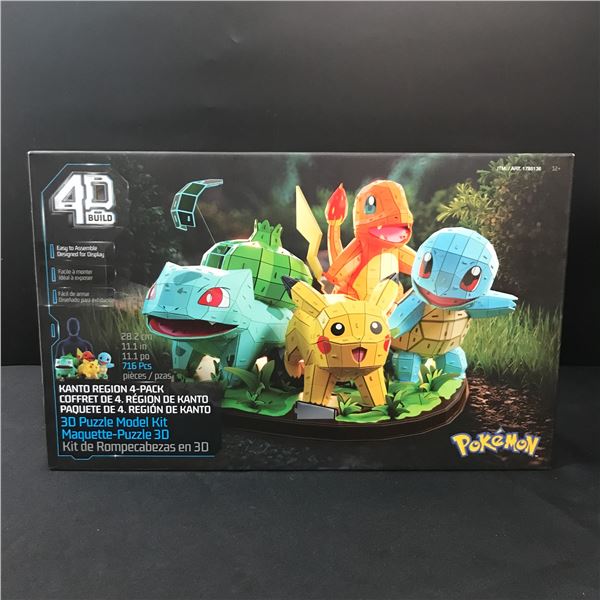 POKEMON 4D BUILD - IN ORIGINAL PACKAGING