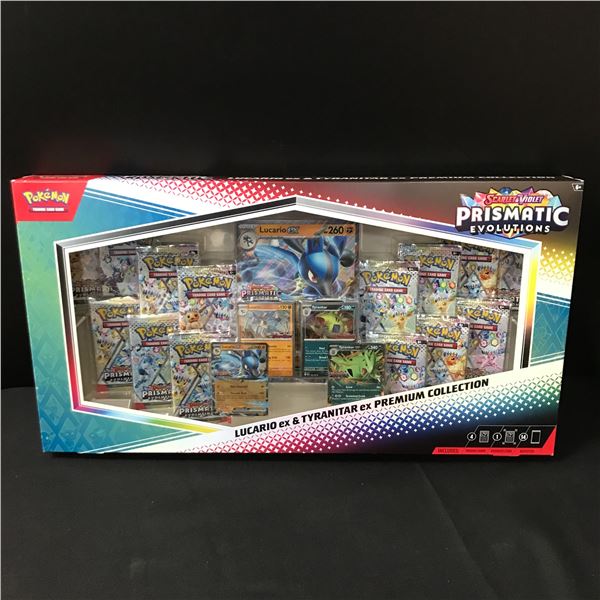 POKEMON TCG SCARLET & VIOLET PRISMATIC EVOLUTION PREMIUM COLLECTION TRADING CARD BOX