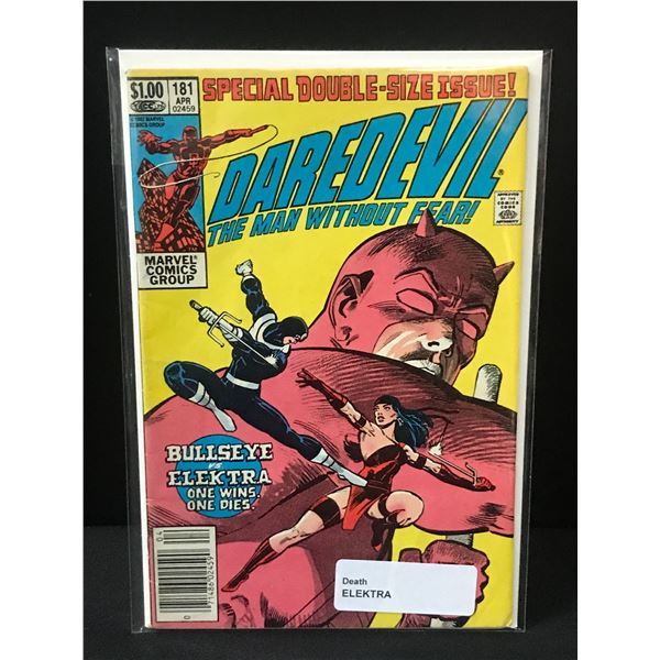 DAREDEVIL #181 DEATH OF ELEKTRA - MARVEL COMICS
