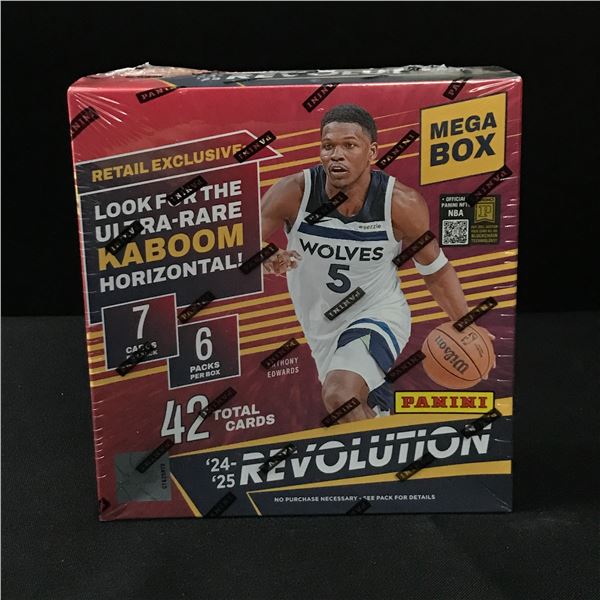2024-24 PANINI REVOLUTION SEALED TRADING CARDS MEGA BOX