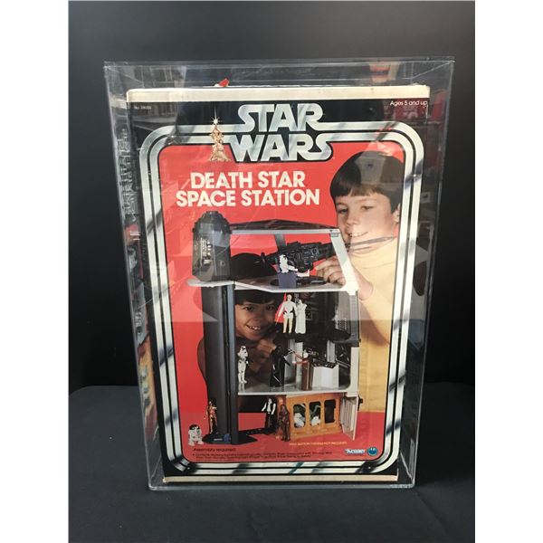 1978 KENNER Star Wars Death Star SPACE STATION IN ORIGINAL BOX - AFA GRADE 70 EX+