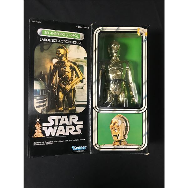 1978 KENNER Star Wars C-3P0 12-INCH ACTION FIGURE IN ORIGINAL PACKAGING