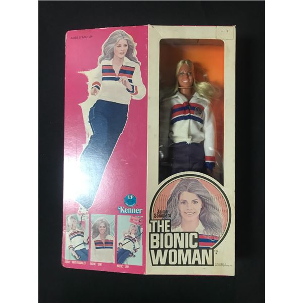 RARE SEALED 1976 KENNER THE BIONIC WOMAN ACTION FIGURE - IN ORIGINAL PACKAGING