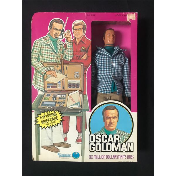 RARE SEALED 1977 KENNER OSCAR GOLMAN (SIX MILLION DOLLAR MAN) ACTION FIGURE - IN ORIGINAL PACKAGING