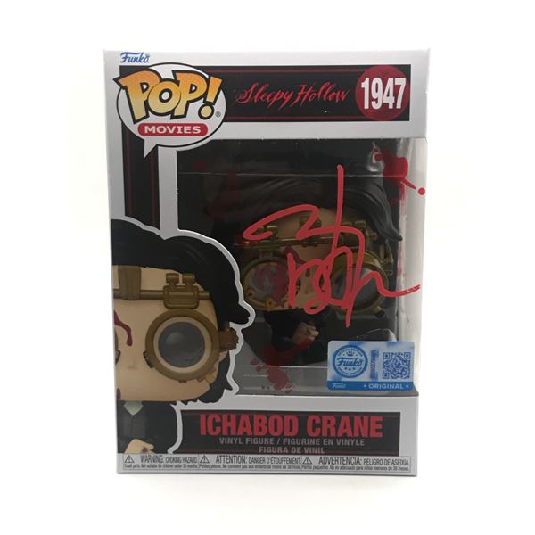 Johnny Depp SIGNED ICHABOD CRANE FUNKO POP - KB COA