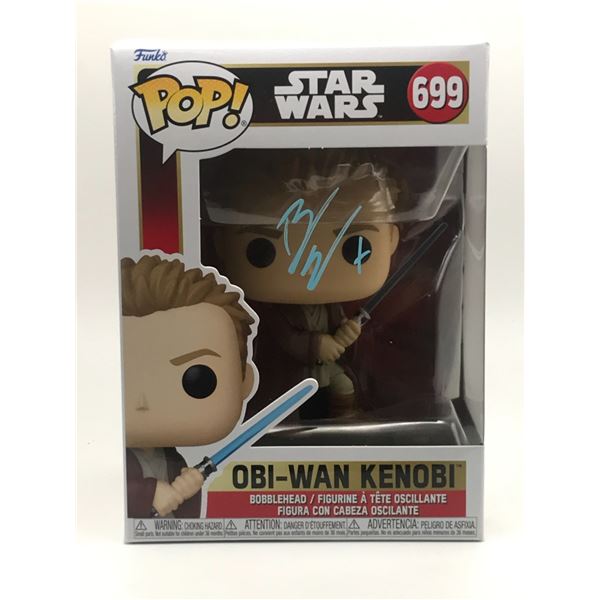 EWAN MCGREGOR SIGNED OBI WAN KENOBI FUNKO POP - WWOC COA
