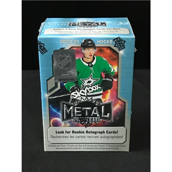 2024-25 UPPER DECK SKYBOX METAL UNIVERSE SEALED TRADING CARDS BOX