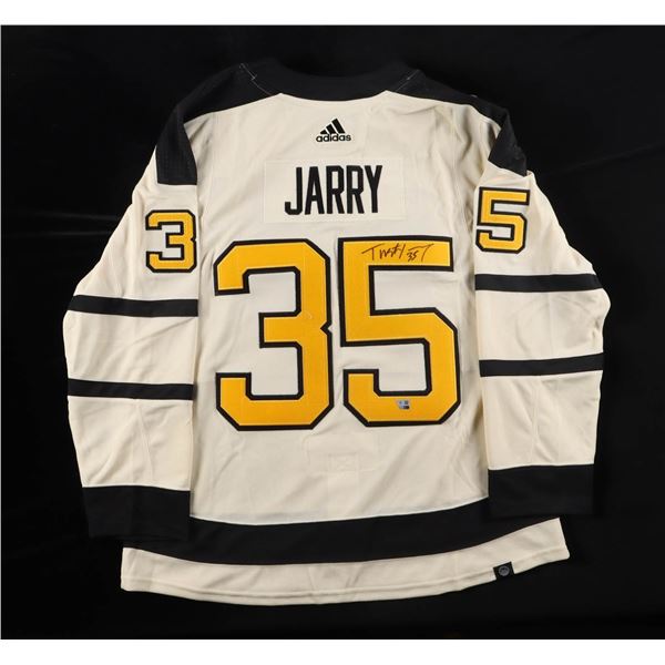 TRISTAN JARRY SIGNED PITTSBURGH PENGUINS HOCKEY JERSEY - FANATICS COA