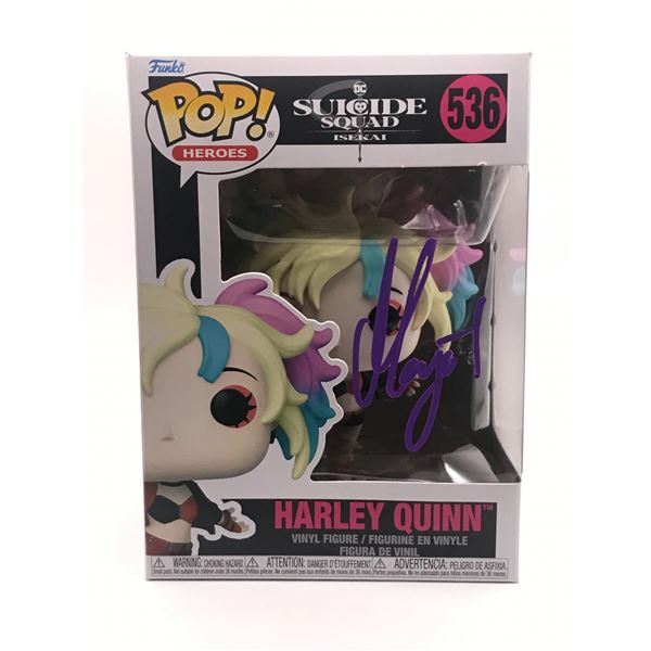 MARGOT ROBBIE SIGNED HARLEY QUINN FUNKO POP.- KB COA