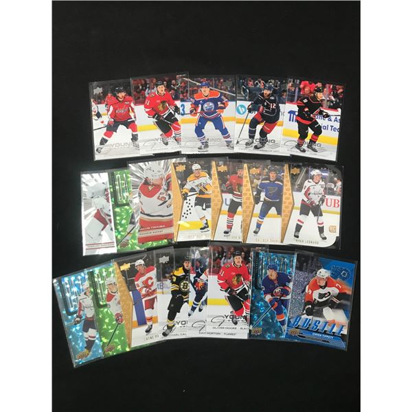 LOT OF 20 LOOSE HOCKEY TRADING CARDS