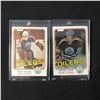 Image 1 : 1981 OPC ROOKIE CARDS ANDY MOOG AND KEVIN LOWE