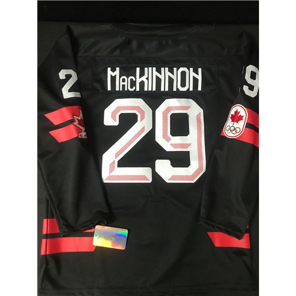 NATHAN MACKINNON  2026 TEAM CANADA OLYMPIC CUSTOM  HOCKEY JERSEY